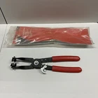Snap On Tools Usa HCP11 Red 9" Universal Hose Clamp Pliers New. Price: $81.99.