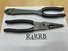 Snap-on Tools Usa New 2PC Dark Titanium Pliers Cutter Lot Set LN47ACFDT 312CFDT. Price: $199.95.