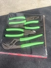 For Snap-on Tools PL400BG Pliers Cutter Set 4-PC Green Vinyl Talon Grip New. Price: $219.00.