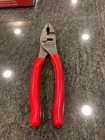 Snap 137ACF 8" Heavy Duty Talon Grip Combination Slip Joint Pliers Red New. Price: $66.45.