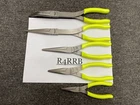 Snap-on Tools New 5 Piece Hi Viz Soft Grip Long Neck Needle Nose Pliers Lot Set. Price: $349.95.