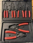 Matco 6-PC. Combination Internal/external Snap Ring Pliers Set Mint Used. Price: $150.00.
