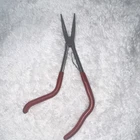 Snap 11 Inch Long Red Vinyl Pistol Grip Needle, Nose Pliers Used. Price: $75.00.