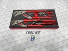 Snap-on Tools Usa New Red 6-PIECE Adjustable Joint Pliers Foam Set PLAJ600FR. Price: $999.95.