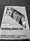 Sears Craftsman Usa Nos 3PC Vintage Pkg Locking Plier Set 45344 Vise Grip New. Price: $119.00.