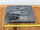 Snap-on Tools Usa New Talon Grip Slip Joint Pliers Set PL346ACFDT Dark Titanium. Price: $179.00.