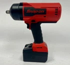Snap On CT9080 1/2" 18V Cordless Impact Wrench W/ CTB8187 Battery Tested & Works Used. Price: $349.98.
