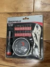 Sheffield 60017 Set 23-PIECE 5" Locking Plier Screwdriver Magnet Tra New. Price: $10.99.