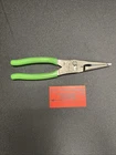 Snap LN47ACF Green 9" Talon Grip Nose Slip Joint Pliers Usa Tools Used. Price: $65.00.