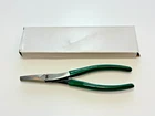 New Sk Tools Usa Made 17828 Duckbill Pliers, Serrated Jaw, 8" Long, Green Grip. Price: $64.99.
