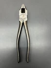 (d) Vintage Kraeuter Industrial No. 1830-8 8" Linesman Pliers Cutters Exc Usa! Used. Price: $30.00.