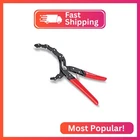 Powerbuilt Self-adjusting Oil Filter Pliers, Adjustable Wrench, Grips New. Price: $25.63.