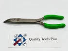 Snap-on Tools New 408CF 9" Talon Grip Stork Bent Needle Nose Pliers Green. Price: $80.00.