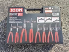 (new) Icon Precision Snap Ring Pliers Set 8-PC Internal/external With Hard Case. Price: $114.75.