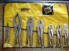 Vise Grip 757KB Piece Locking Pliers SET10WR, 6LN, 7WR, 10LW, 7LW, 5WR,12LC Us New. Price: $449.95.