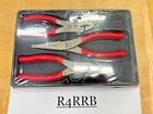 Snap-on Tools Usa New Sealed Red Piece Soft Grip Pliers / Cutters Set PL306ACF. Price: $179.95.