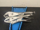 #BN089 Matco Tools MLSJC10 Straight Jaw MLCJ7 7" Curved Locking Pliers Used. Price: $39.95.