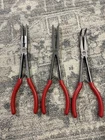 Mac Tools Pc Long Reach 11 Inch Pliers Set P301731 P301734 P301735 Mint New. Price: $99.99.