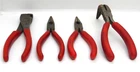 Snap-on Needle Nose Pliers / Cutters Set Of 4: 388ACP, 196ACP, 196BCP, 497CCP Used. Price: $123.11.