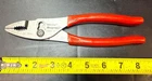Mac Tools 47CF 8" Talon Grip Combination Slip-joint Pliers (red) Usa Used. Price: $44.95.