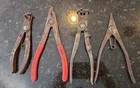4 Vtg Kd Tools Auto Hose Clamp Snap Pliers 3252 Retaining Ring 2535 Cornwell Used. Price: $24.95.