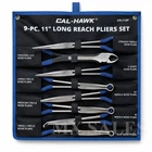 Cal-hawk 9 Pc 11" Long Reach Pliers Needle Nose Snap Ring Hose Tool New. Price: $54.99.
