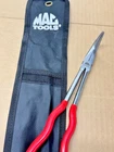 Mac Tools Long-reach 45 Bent Nose Pliers 11" P114BN90 With Case New. Price: $55.00.