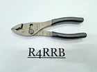Snap-on Tools Usa New Dark Titanium 6" Flank Jaw Slip Joint Pliers HJ46ACFDT. Price: $69.95.