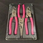 Snap-on PL347ACFEP 3PC Electric Pink 8 Slip Joint Pliers Set Unused New. Price: $300.00.