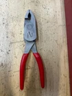 Snap-on HLI38ACP Red Soft Handle High Leverage Pliers Used. Price: $95.00.