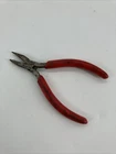 Snap-on Needle Nose Pliers Spring Loaded E713ACG Electronic Precision Red Grip Used. Price: $39.95.