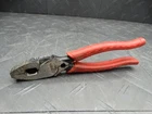 Milwaukee 9 In. High Leverage Lineman's Pliers With Crimper 48-22-6100 Used. Price: $10.99.