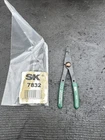 Sk Tools Usa Nos .038 Straight Tip Retaining Snap Ring Pliers 7832 S-k Ratchet New. Price: $23.95.
