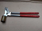 Snap-on Wheel Weight Pliers WWPR13A Tire Balance Tool Lead Hammer K Used. Price: $59.95.