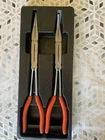 Matco Tools Compound Long-nose Pliers 2-PC Cushion Grip Steel Set SPNC132 Open. Price: $79.95.