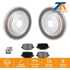 Rear Coated Disc Brake Rotors Ceramic Pad Kit 2022-2024 Ford Explorer 2.3L New. Price: $106.33.