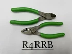 Snap-on Tools Usa New 2PC Small Green Softgrip Cutter & Slip Joint Plier Lot Set. Price: $119.95.