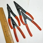 Vintage Lot Of (4) Spx Power Team Internal & External Snap Ring Pliers Set Used. Price: $39.95.