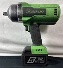 Snap-on Tools 1/2" Impact Wrench Green W/ (1) 18V 5.0AH Battery (CT9080G) Used. Price: $289.99.