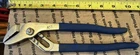 Westward 4YT05 10" Blue Rubber Handle Groove/slip Joint Pliers Used. Price: $18.99.