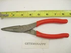 Snap Talon Grip Red Handle Needle Nose Pliers 96ACF Nice Used. Price: $44.99.