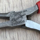 #BO699 Snap-on Tools E703BCG Spring Loaded Needle Nose Pliers Electronic Red Used. Price: $59.99.