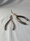 Vintage Kraeuter No. 1631-5 1/2 Bent Needlenose Flat-nose #84 Pliers Used. Price: $29.95.