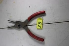 Snap-on 9-1/4" Long Red Vinyl Grips Ring Pliers #SRPCR9000 Used. Price: $31.99.