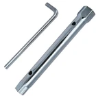Tbesevenxt 19576S Spark Plug Wrench 8-INCH 5/8" & 13/16" Inches, Silver New. Price: $13.94.