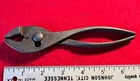 Vintage Boker Usa 6 3/4 Slip Joint Pliers Heavy Duty Knurled Handles Used. Price: $12.00.