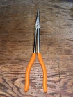 Matco Tools PN0112P Orange Grips 90 Tip Long Reach Needle Nose Pliers Used. Price: $39.99.