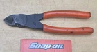 Snap 87ACF - 7" Long Vectoredge Soft Grip Diagonal Cutter Used. Price: $39.95.