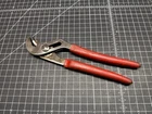 Snap-on 91ACP 9" Adjustable Interlocking Channel Pliers Red Soft Grip Used. Price: $38.99.