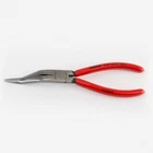 Knipex 8" Mechanic's Double Angle Long Nose Pliers W/o Cutter - Plastic Grip, New. Price: $69.53.